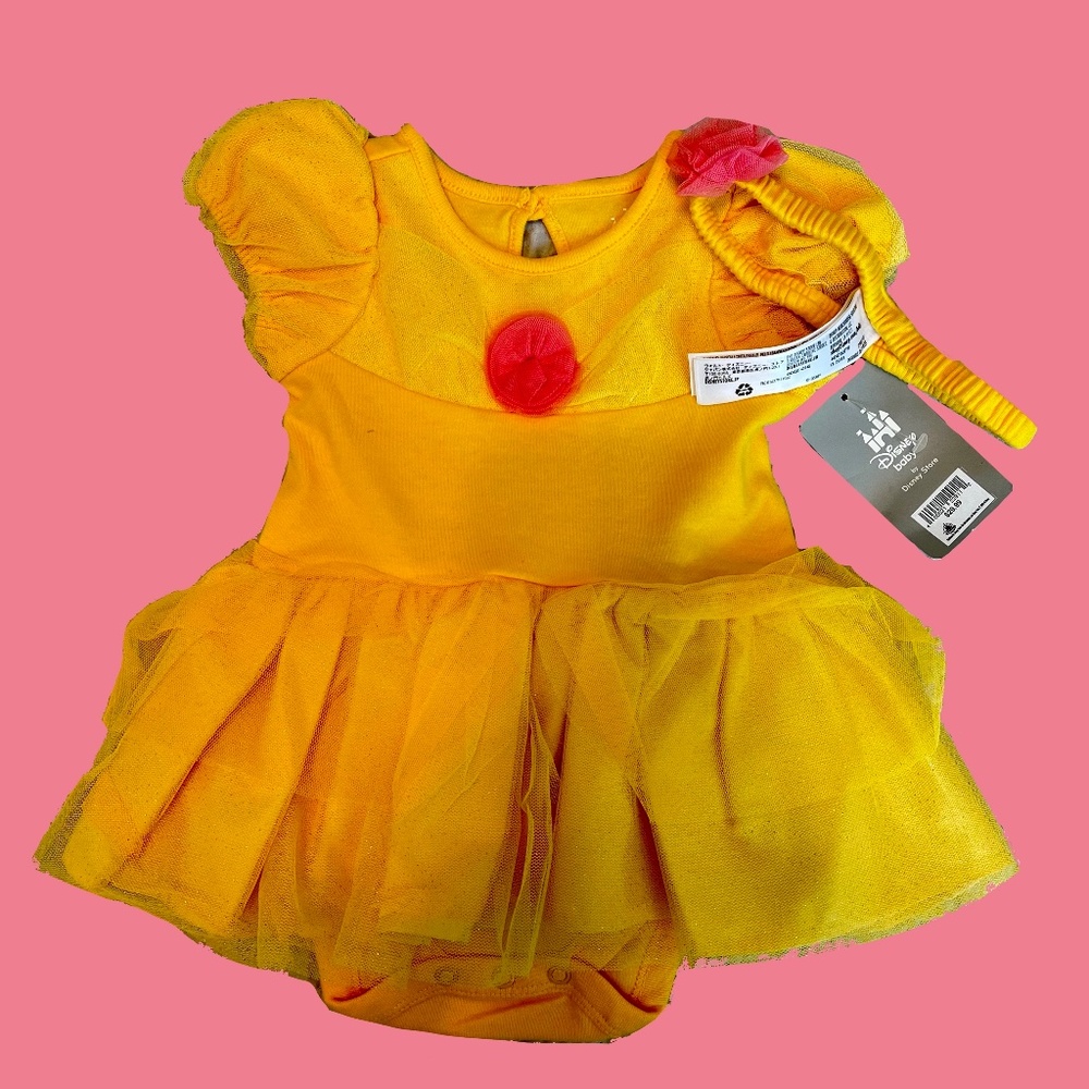 Dressy Baby Girls Princess Dress Onesie Bodysuit Romper  Costume